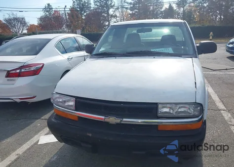 2003 Chevrolet S-10 from USA, damaged, VIN 1GCCS19X038275239